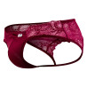 CandyMan Jockstrap Dentelle Xochi Bordeaux